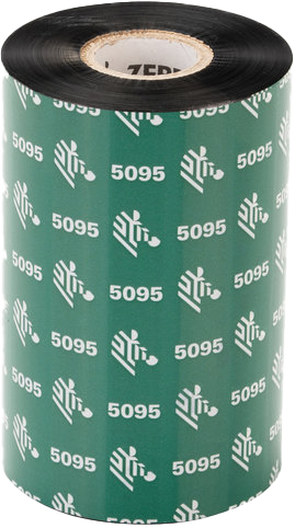 5095 Series Thermal Transfer Ribbon (Resin) 4.33" x 1476', 6PK